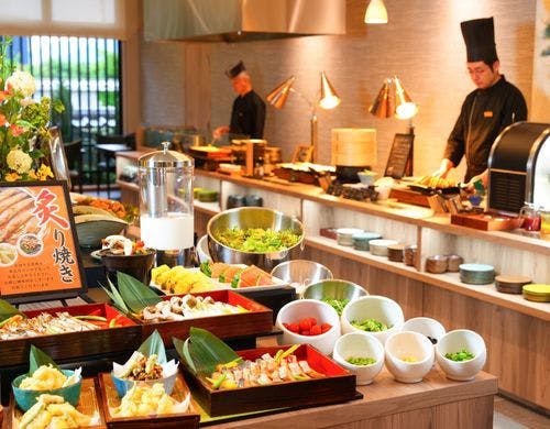 ＜朝食＞バイキングカウンター