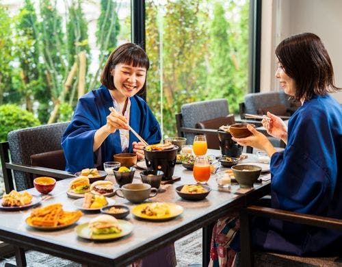 ＜朝食＞食事風景