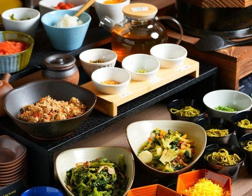 ＜朝食＞バイキングカウンター
