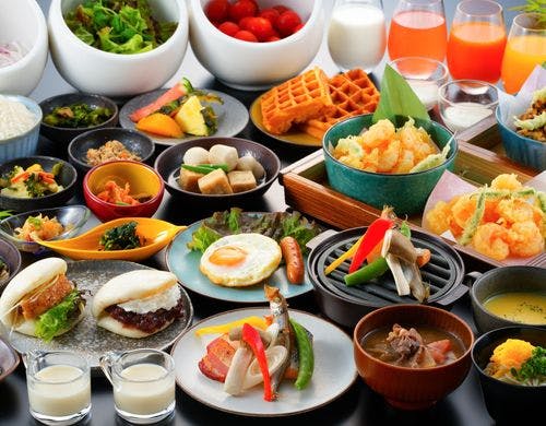 ＜朝食＞盛り付け一例