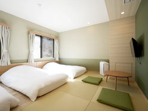 ห้องพักกว้างขวางสำหรับ 2-3 ท่าน พักผ่อนได้อย่างสบาย