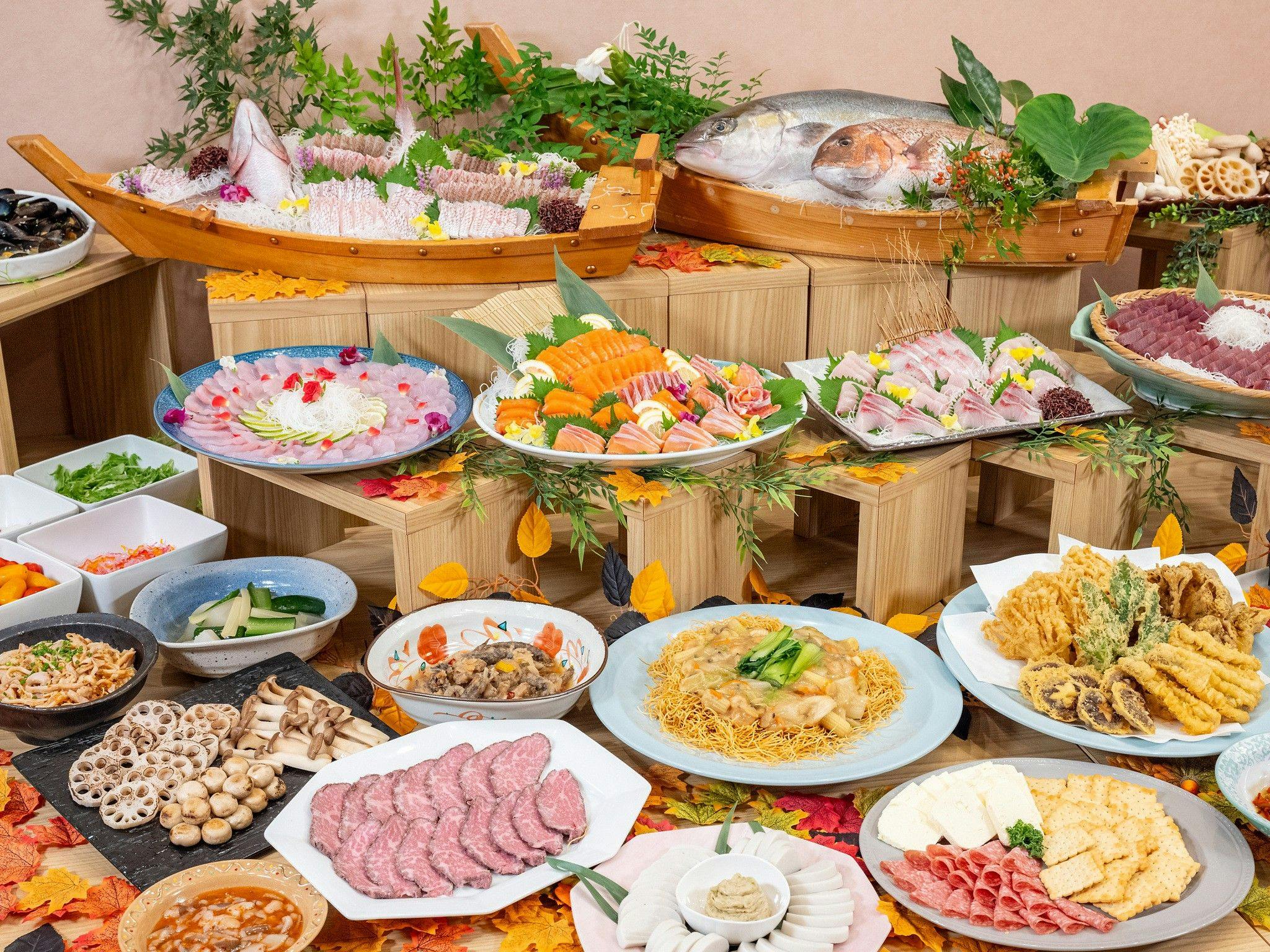 【秋】ご夕食ビュッフェ（一例）