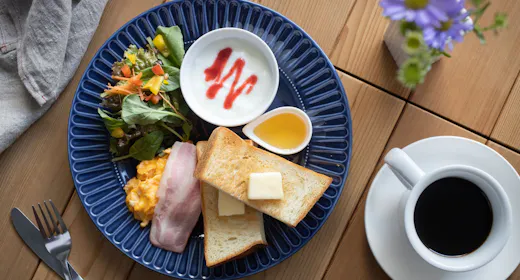 【朝食付|本館】Cafeモーニング&癒しの温泉旅 貸切温泉無料&外湯めぐり無料パス付
