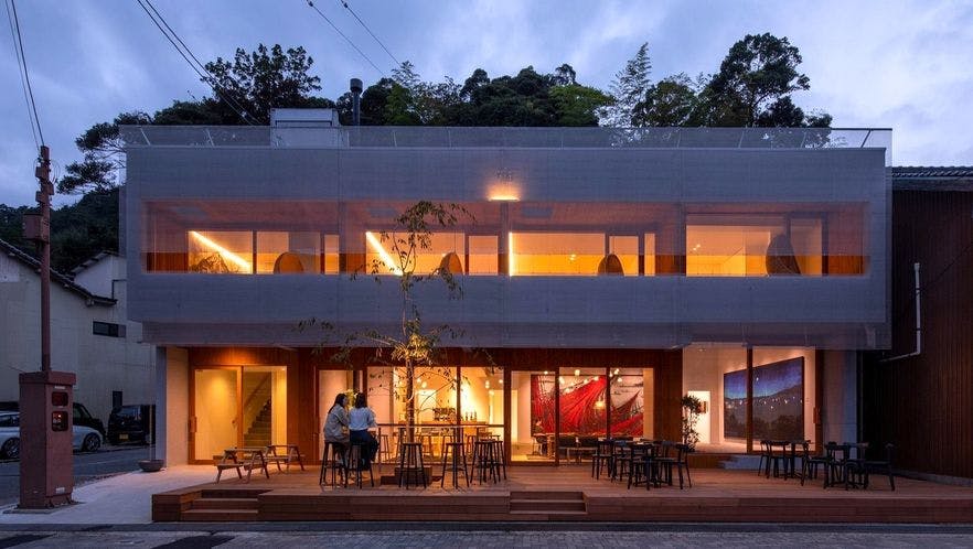 อาคารเสริม UTSUROI｜ภายนอก