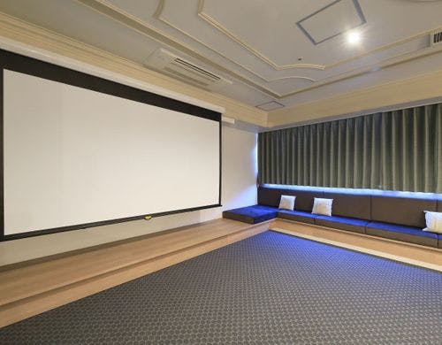 最上階パノラマシアタールーム