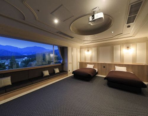 最上階パノラマシアタールーム