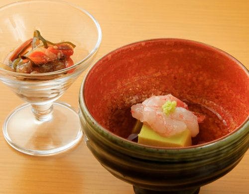 【ご夕食】先付※一例（特選コース）