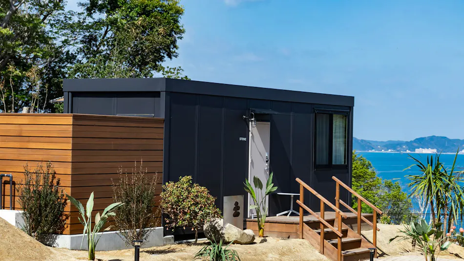 amarancia cottage hugging nature house