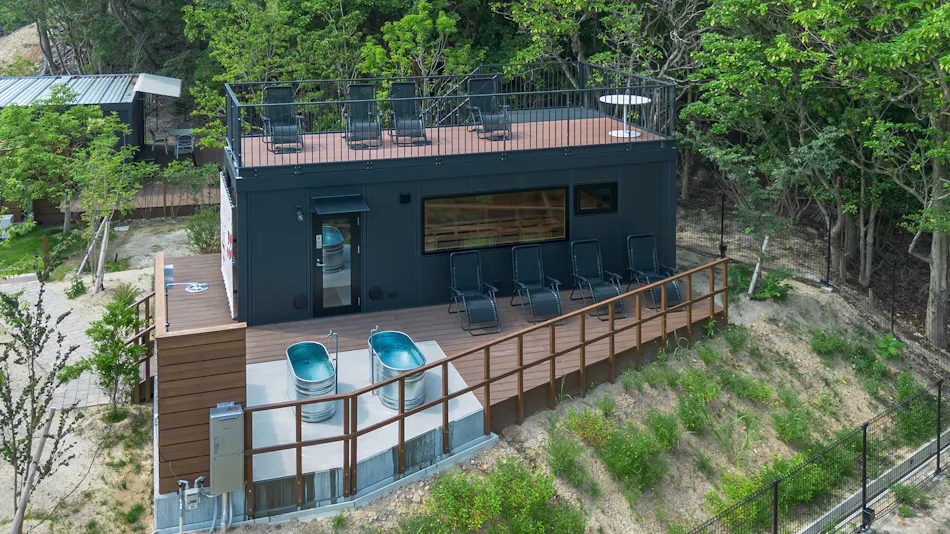 amarancia cottage hugging nature house