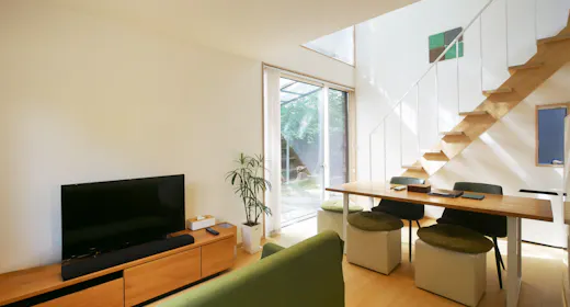 2階建客室リビングルーム