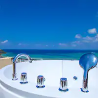 屋上露天ジャグジーバス