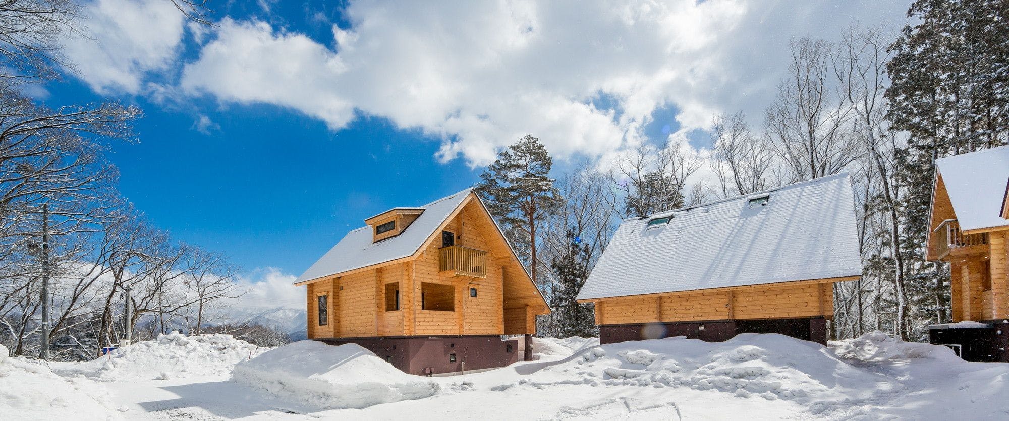 Wadano Woods Log Chalets （ワダノウッズ）By  白馬ホスピタリティグループ