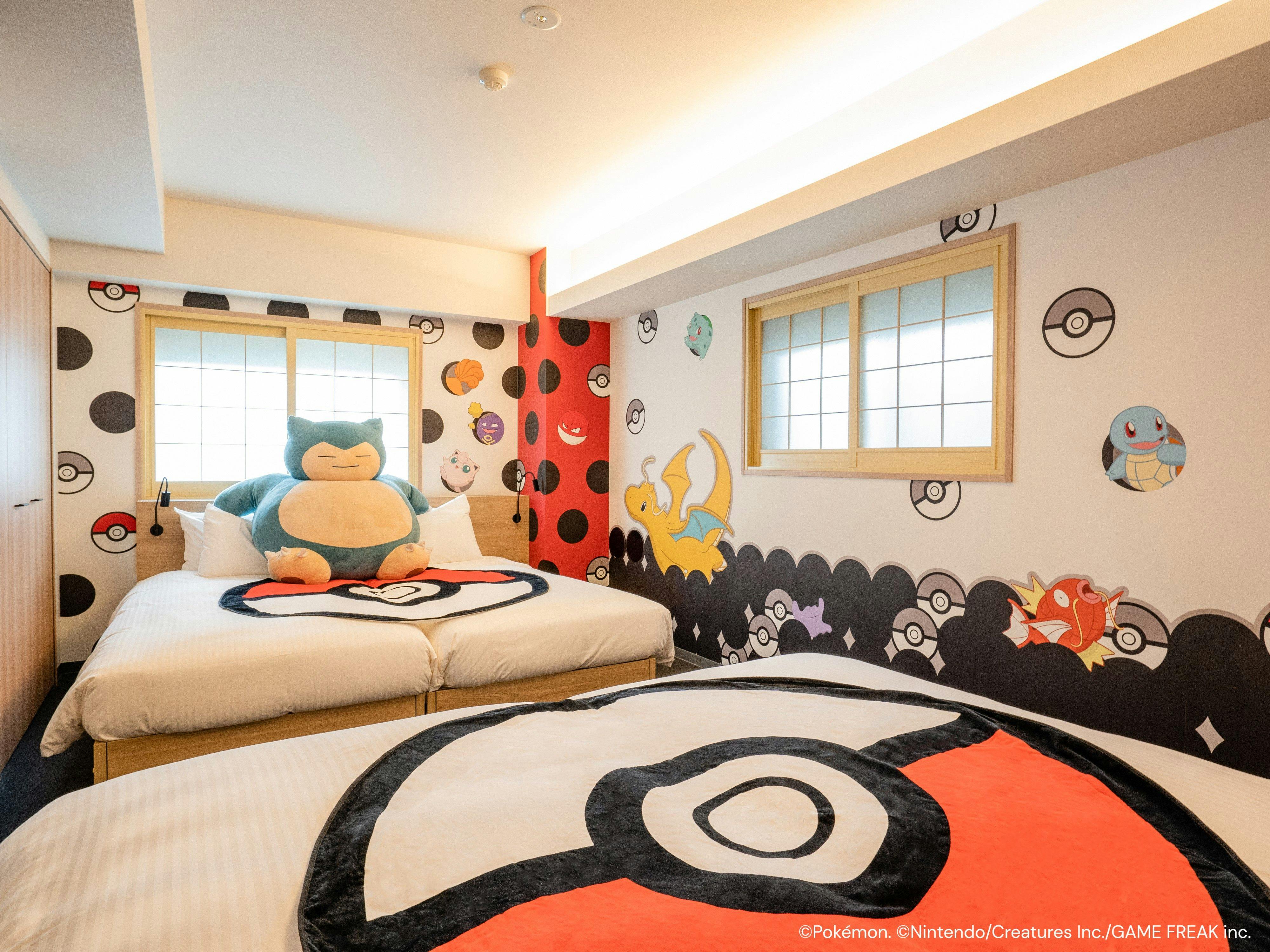 Mimaru東京 上野east ポケモンルーム ポケモンに囲まれたお部屋に泊まろう オリジナルノベルティつき ポケモンルーム オリジナルノベルティグッズをプレゼント 宿泊予約は 一休 Com