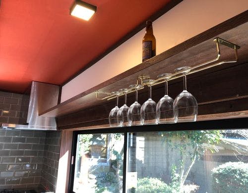 元の広縁がキッチンに生まれかわりました。