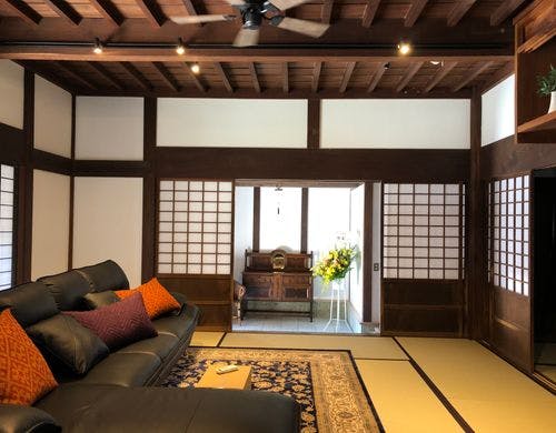 古民家には土間が無くちゃね！