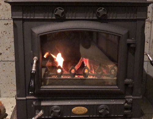 薪暖炉！冬の最大の楽しみ！