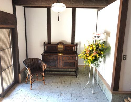 古民家には必須の広い土間付き♪