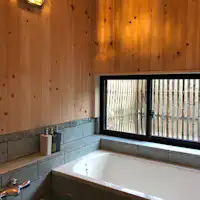 檜の香りで癒されて。