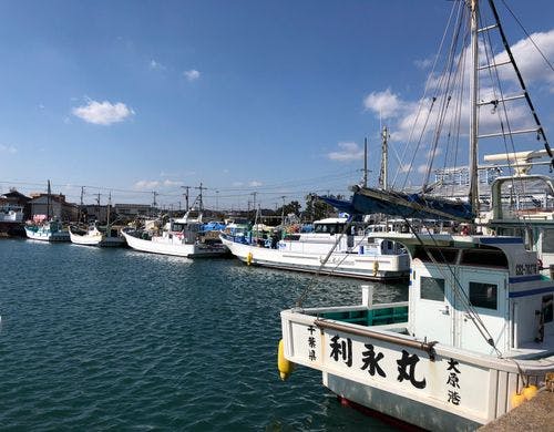 海釣りのメッカ大原漁港
