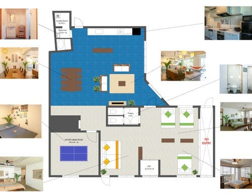 フロア図面（１階）