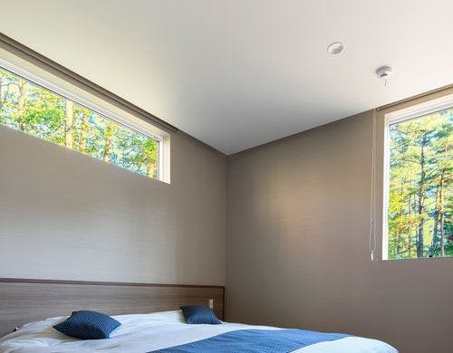 一階にあるベッドルーム