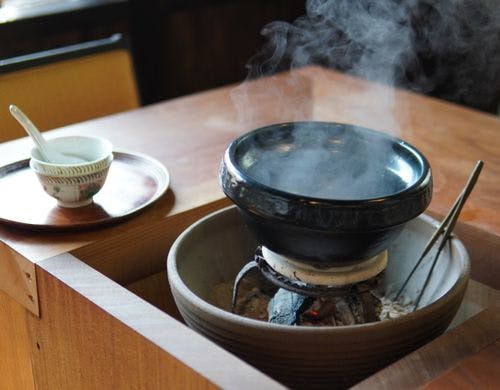 多賀の野菜とお米の「多賀さとやま御膳」