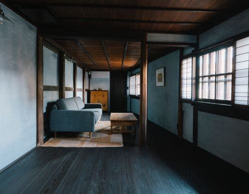 町宿ステイ　御籠　寝室