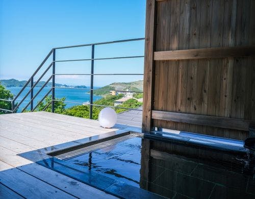 お部屋内露天風呂