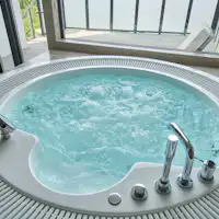 ห้องน้ำเต็มรูปแบบ: อ่างจากุซซี่