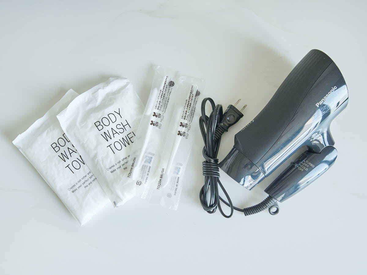 สิ่งอำนวยความสะดวก: ไดร์เป่าผม