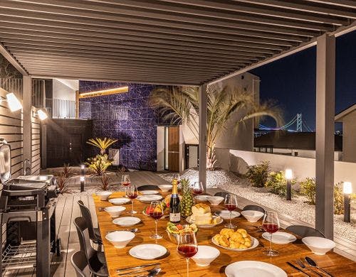 お庭でBBQもお楽しみいただけます