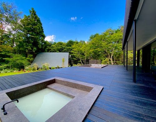 LUNA棟限定の心と体の癒し、贅沢な足湯体験