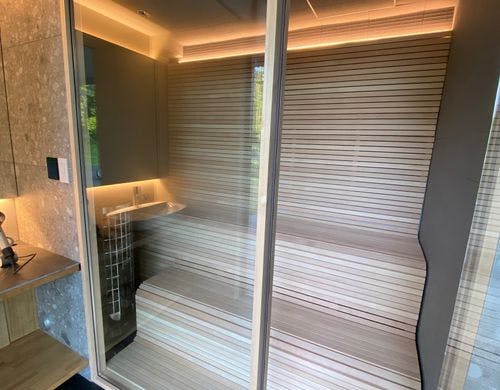 SOLIS棟にサウナが設置されました。