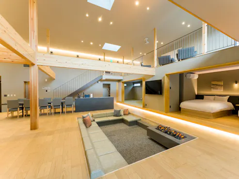 【A棟】開放感あふれる1階エリア