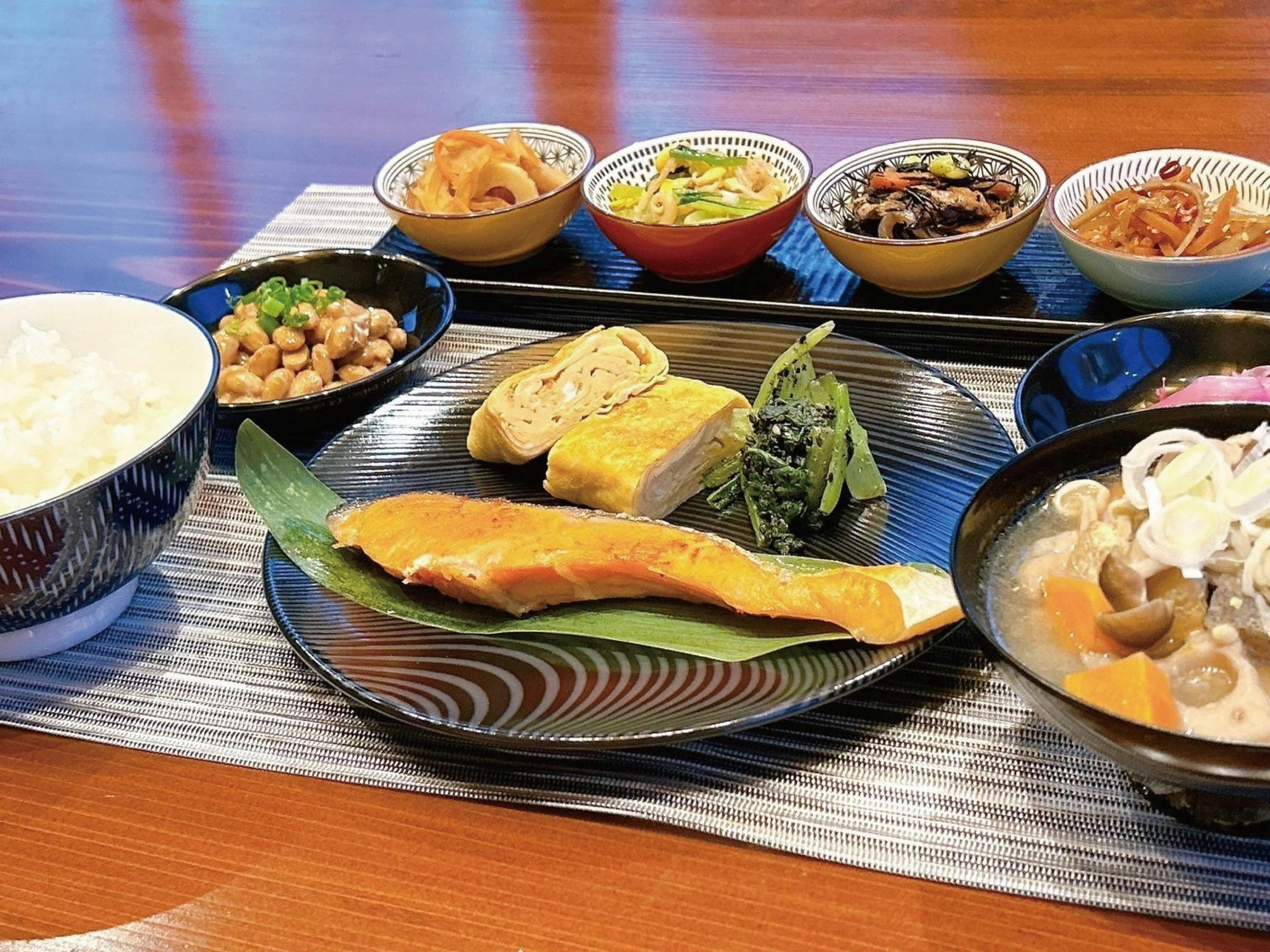 【아침 식사 예】