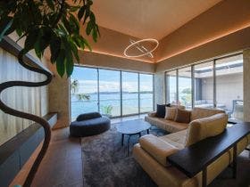 【近畿・関西／兵庫県淡路島洲本市内のプライベートプール付き貸し別荘・コテージ・ヴィラ】Lentement suite-villa AWAJI