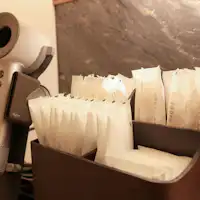 ドライヤー・5種類のアメニティあり