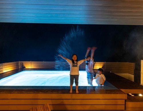 お子様が楽しめるプール