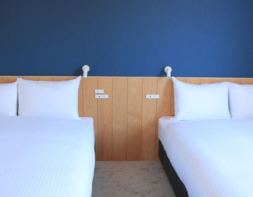 寝室２<BR>ダブルベッド2部屋