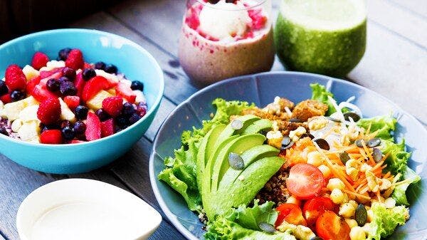 ภาพอาหารเช้า - Vegan Cafe