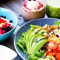 ภาพอาหารเช้า - Vegan Cafe