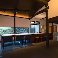 広々としたダイニング。