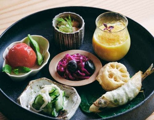 梅里豚しゃぶしゃぶプラン・前菜