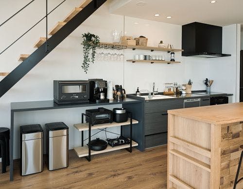 寝室からの夕日