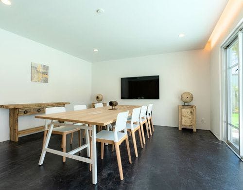 館内の多目的ルーム。