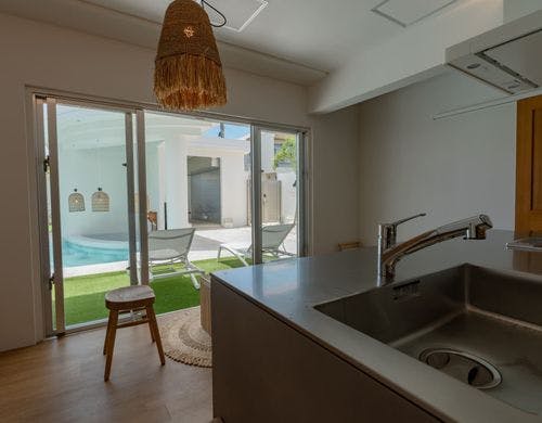 キッチンからの眺め