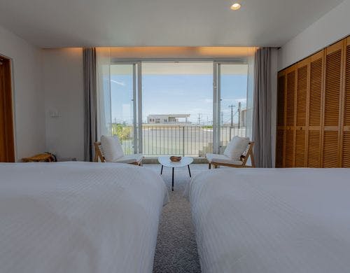 2Fベットからの眺め