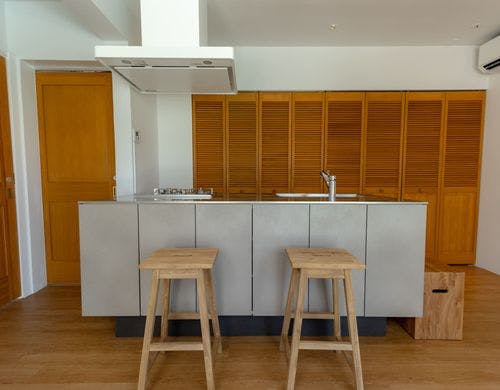 使いやすいキッチン。