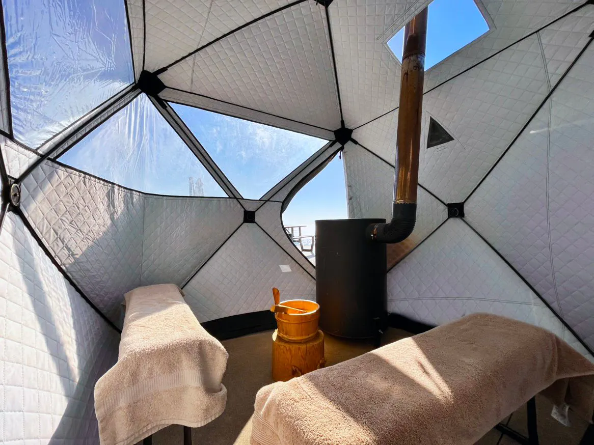 テントサウナ