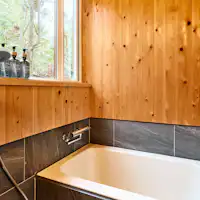 床暖房完備のお風呂です